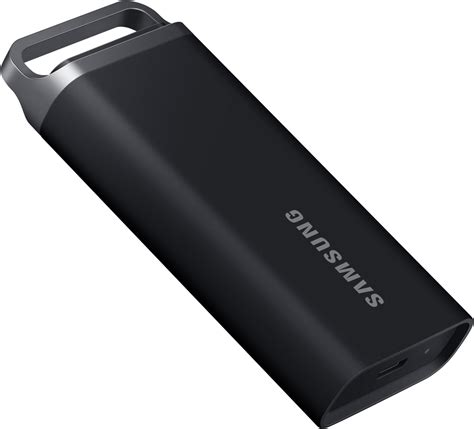 Samsung T5 EVO  Portable SSD 2 TB; Transfer speed up to 460 MB/s; 
USB 3.2 (Gen1, 5Gbps) backwards compatible, AES 256-bit hardware encryption, 
Windows®, macOS®, Android™ Compatible  Colour: Black